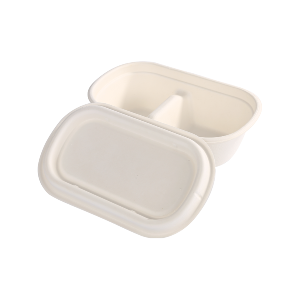 可用性强两格容器/800ml带盖
